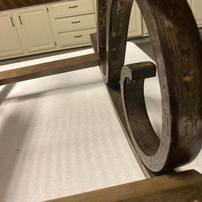 Vintage Childâ€™s wood rocker cane seat and back