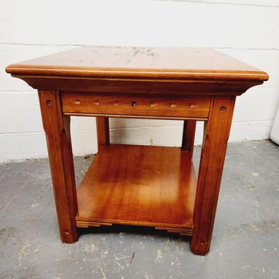 SOLID WOOD SIDE TABLE #2