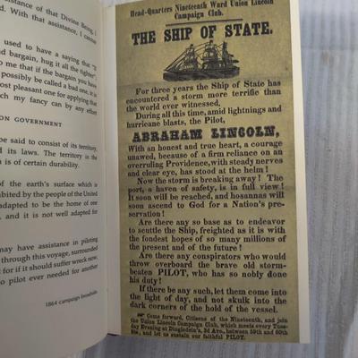 1967 THE LIVING WORDS OF ABRAHAM LINCOLN
