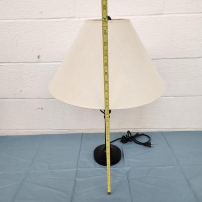 FANTASTIC BLACK METAL TABLE LAMP