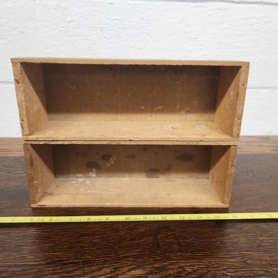 ANTIQUE WOODEN MEADOW GOLD CHEESE BOXES