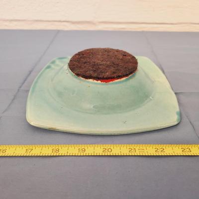 MCM TURQUOISE ART POTTERY ASHTRAY