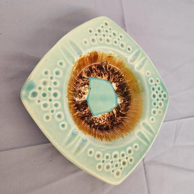 MCM TURQUOISE ART POTTERY ASHTRAY