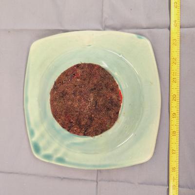MCM TURQUOISE ART POTTERY ASHTRAY
