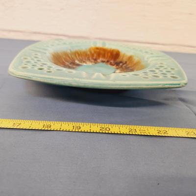 MCM TURQUOISE ART POTTERY ASHTRAY