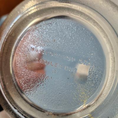 VINTAGE GLASS MIXING BOWL