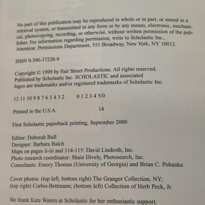 1999 SCHOLASTIC ENCYCLOPEDIA OF THE CIVIL WAR by CATHERINE CLINTON
