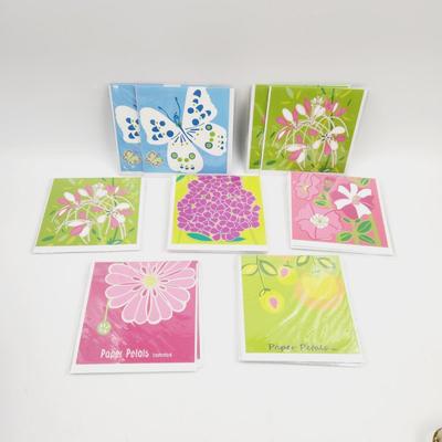 26 INDIVIDUAL PAPER TREY BLANK CARDS W/ ENVELOPES