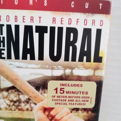 THE NATURAL Movie DVD DIRECTOR 'S CUT ROBERT REDFORD DVD Vintage Collectible
