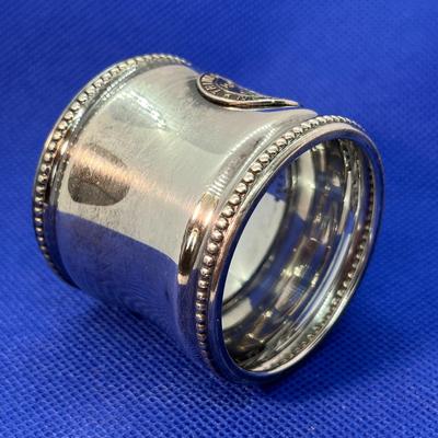 ANTIQUE MASONIC NAPKIN RING NEW JERSEY