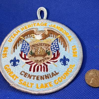 1996 UTAH BSA JAMBORAL PATCH