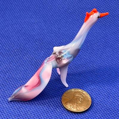 BLOWN GLASS BIRD PEACOCK?