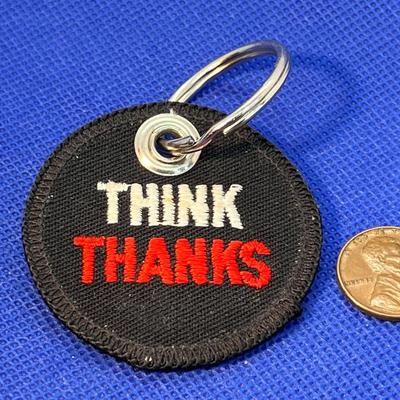 SMOKEY BEAR KEY CHAIN EMBROIDERED