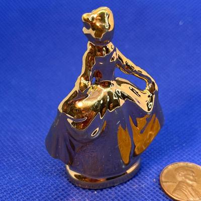 FORMAL DRESS DIME STORE PORCELAIN LADY FIGURAL