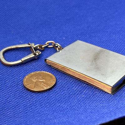 VINTAGE TELEPHONE DIRECTORY KEY CHAIN