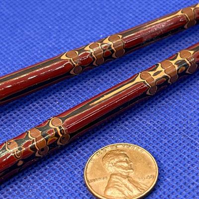 FANCY ENAMELED CHOP STICKS LACQUERED