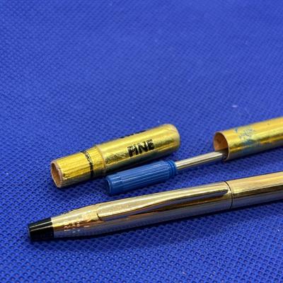 CROSS 1/20 12K GOLD PEN w/REFILL MADE IN IRELAND