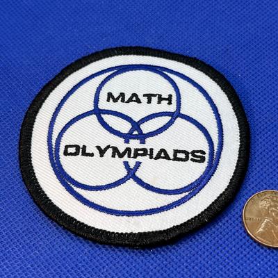 MATH OLYMPIADS FABRIC PATCH