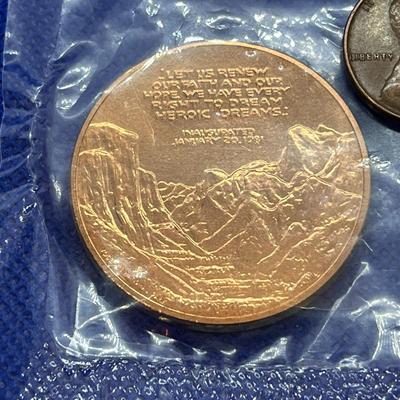 RONALD REAGAN UNSEALED MEDALLION TOKEN