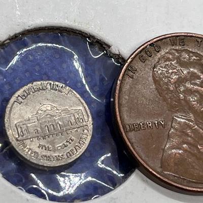 TEENY TINY NICKLE PROMO CONTINENTAL BANK SLC