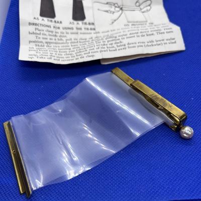 CIRCA 1950â€™s TIE BAR TIE BIB TIE PROTECTOR