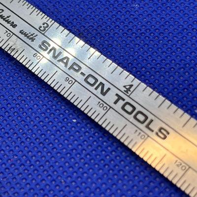 6 INCH SNAP-ON POCKET RULE w/ POCKET CLIP