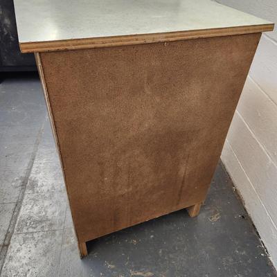 VINTAGE SOLID WOOD KITCHEN / UTILITY CABINET #2