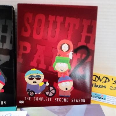 SOUTH PARK COMPLETE SEASONS 1,2,3 & 4 DVD SETS