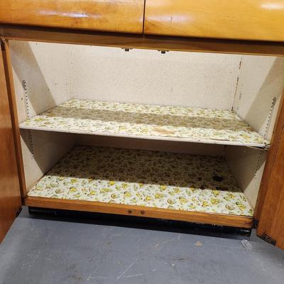 VINTAGE MC KITCHEN UTILITY CABINET - SEE DESCRIPTION