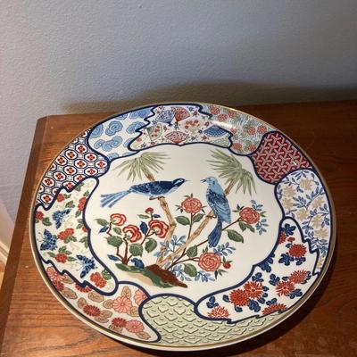 Mikado china hand painted Imari decorative plate