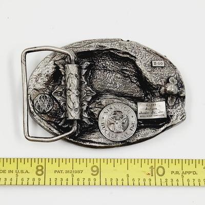 SISKIYOU PEWTER HORSE BELT BUCKLE
