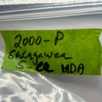 13 2000-P Sacagawea Dollar Coins
