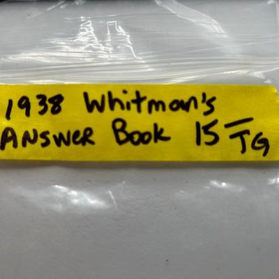 1938 Whitmanâ€™s Answer Book