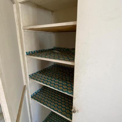White cabinet