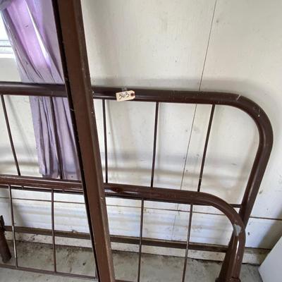 iron bed