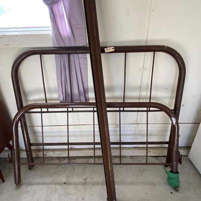 iron bed
