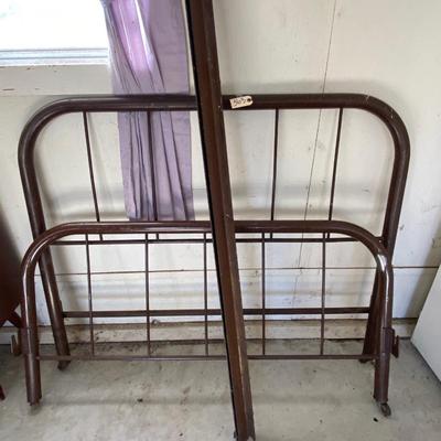 iron bed