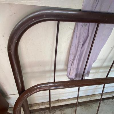 iron bed