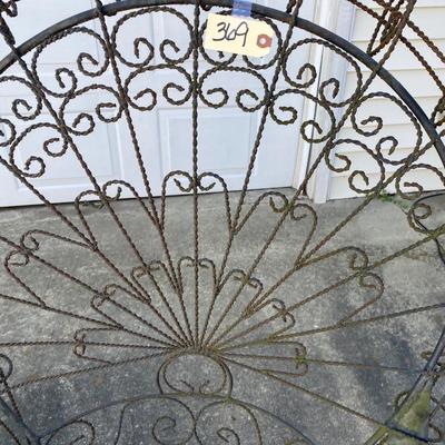 Santorini style porch lot