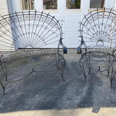 Santorini style porch lot