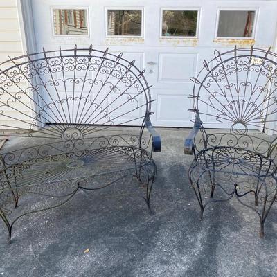 Santorini style porch lot