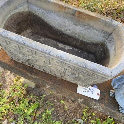 Concrete lot