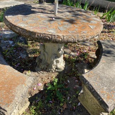 Concrete table