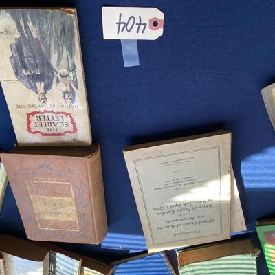 Vintage book lot