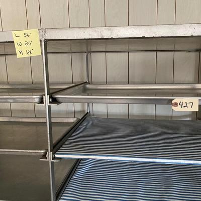 Commercial cooking rack kitchen