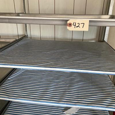 Commercial cooking rack kitchen