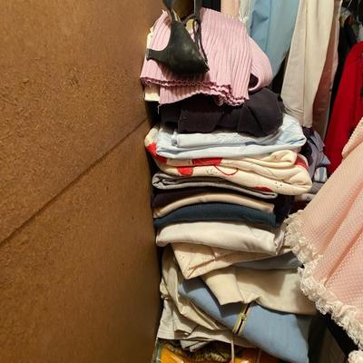 Closet contents