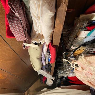 Closet contents