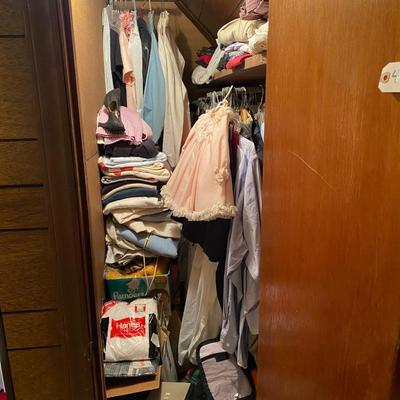 Closet contents