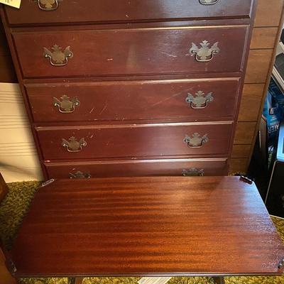Chest, coffee table